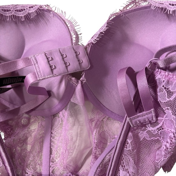 NWT Victoria's Secret Very Sexy Bombshell Lace Teddy Push Up Size Medium - Picture 11 of 15